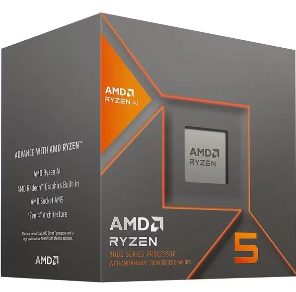 AMD RYZEN 5 8600G 100-100001237BOX, 4.3GHz up to 5.0GHz, 6 cores 12 threads