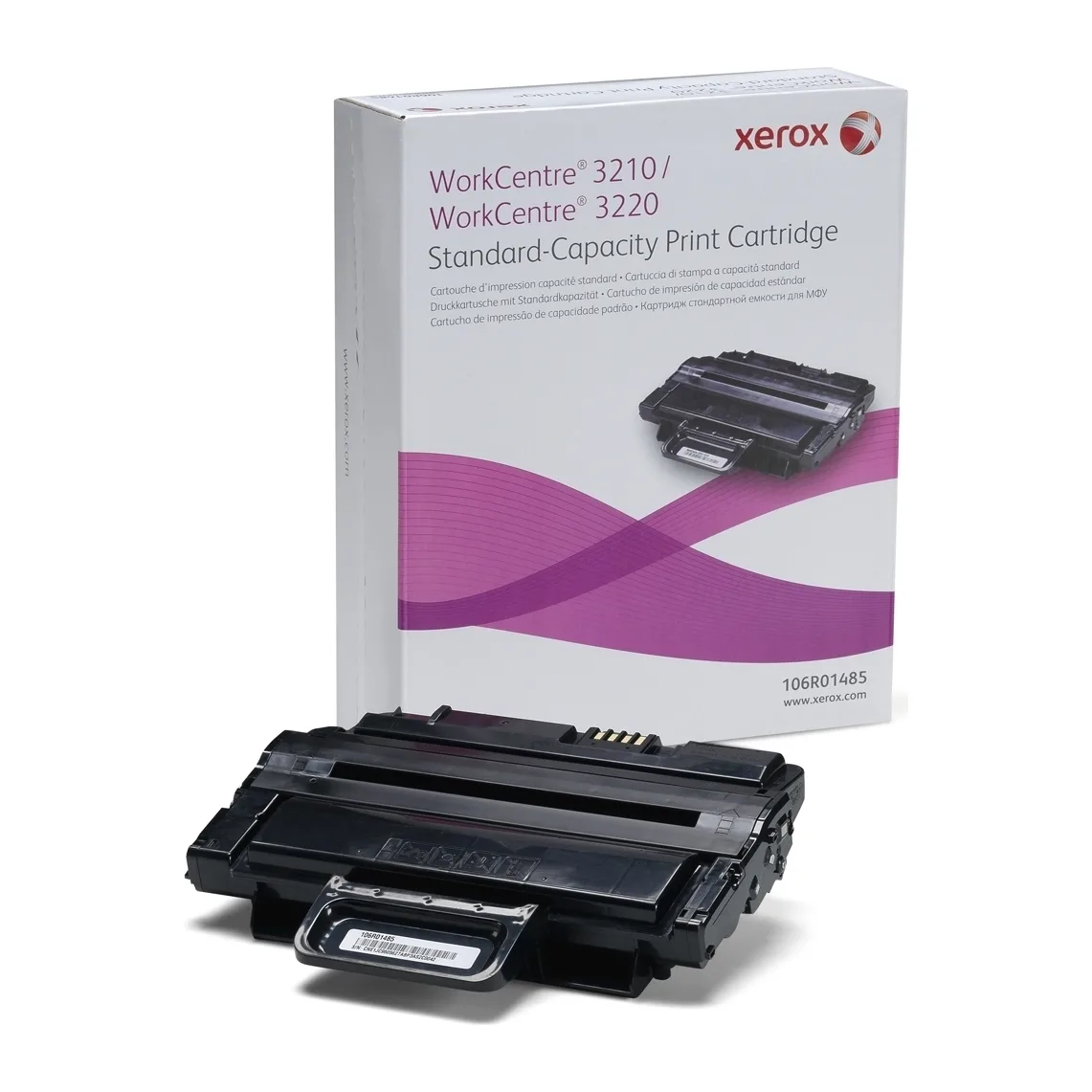 Xerox 106R01487 Cartus toner negru ORIGINAL HC pt WC 3210/3220, 4.100 pag