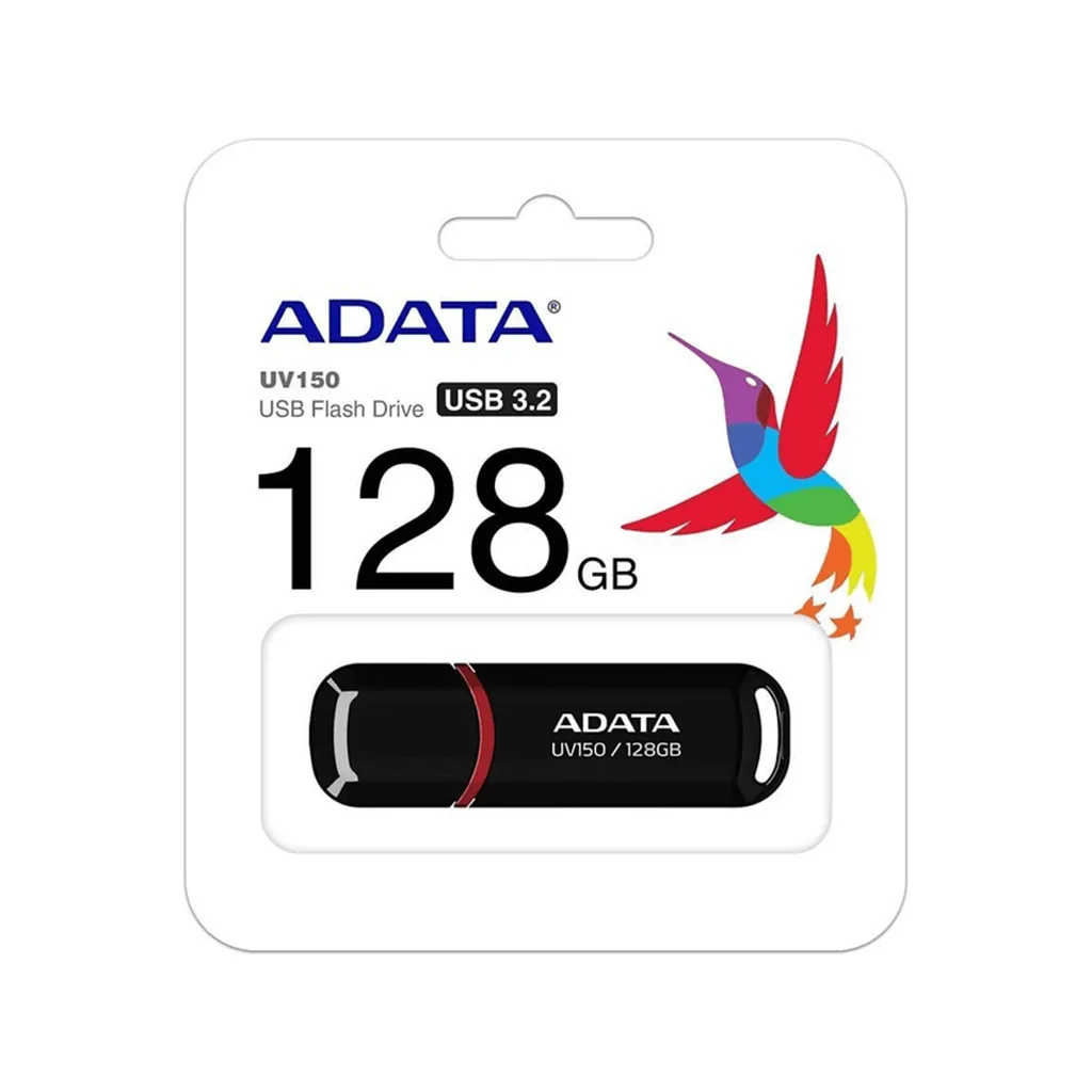 Adata MEMORIE USB 3.2 128 GB, cu capac, carcasa plastic, negru