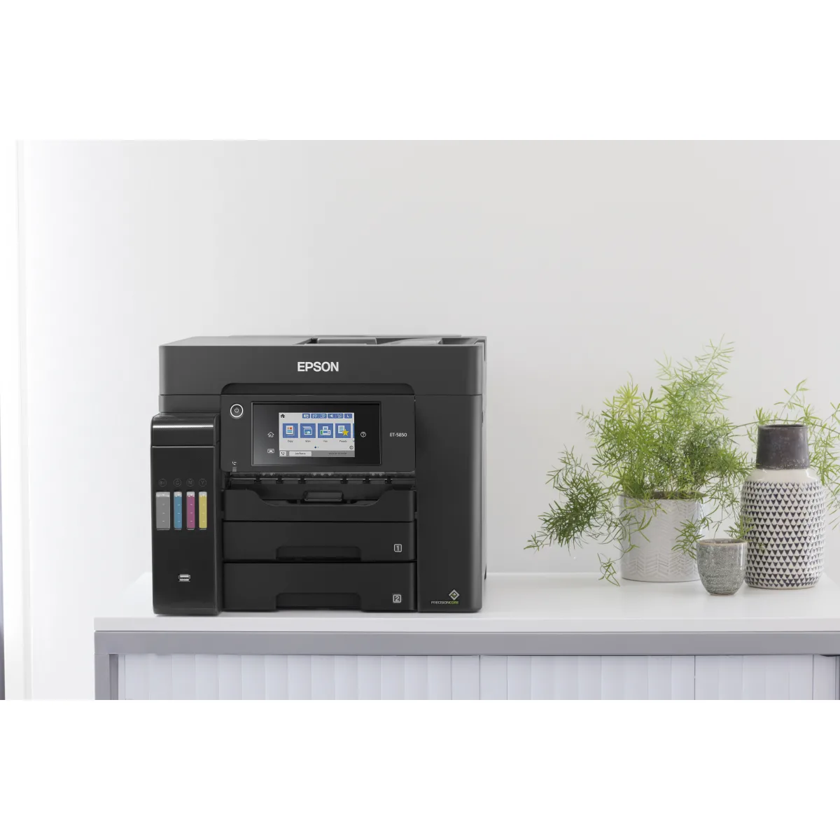 Epson EcoTank L6550 multifunctional CISS A4 fax C11CJ30402 angle
