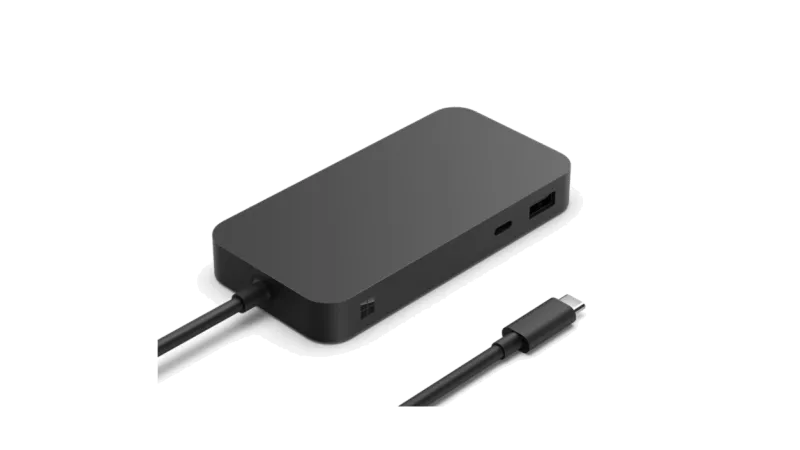 Microsoft Surface USB4 Dock Commercial 100W USB-C black 