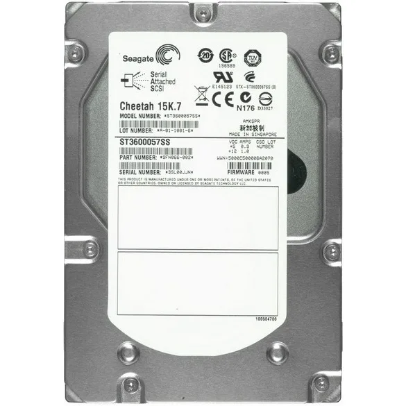 Seagate HDD Cheetah 15K.7 600GB, 3.5 SAS 6Gb/s, 15000 RPM, buffer size: 16 MB