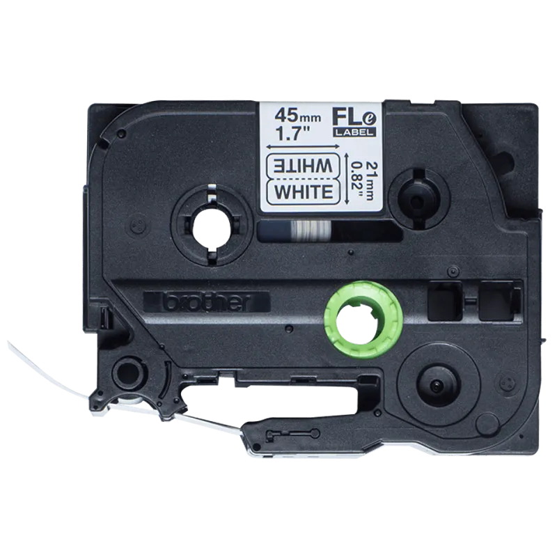 Brother Etichete cabluri FLE-2511 45x21mm negru pe alb 
