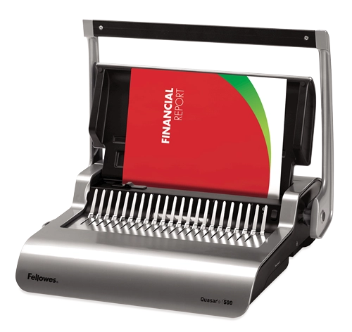 Fellowes Aparat indosariat A4 Quasar+ 500 indosariere 500 coli perforare 25 coli 