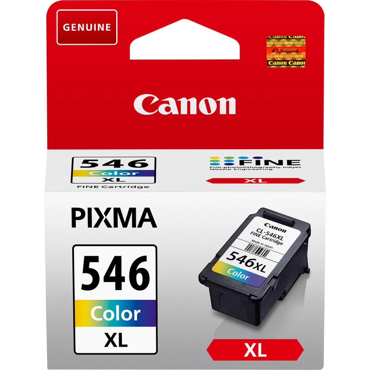 Canon CL-546XL, Cartus cerneala color pt. MG2450/ MG2550, 13 ml, 300 pag