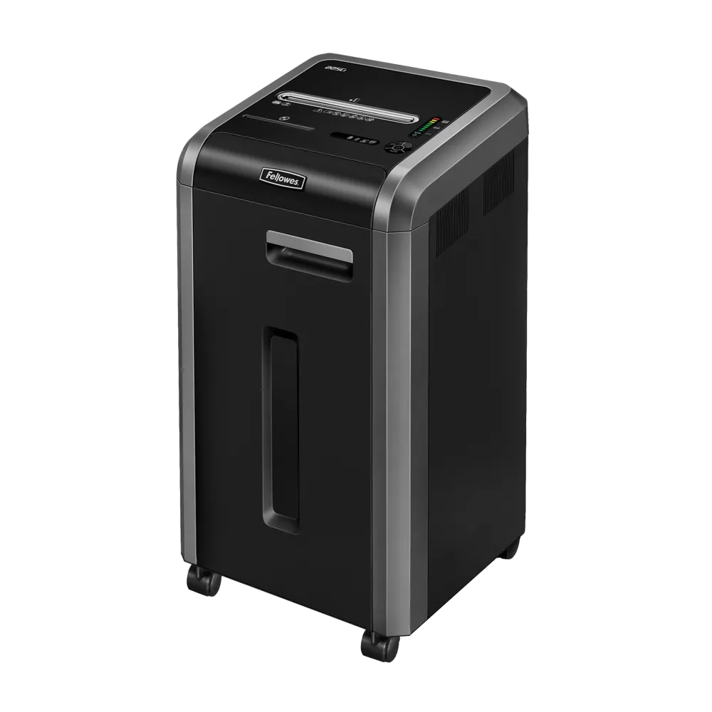Fellowes Distrugator documente 225Ci, 22-24 coli, particule 4x38 mm, P-4, cos 60L
