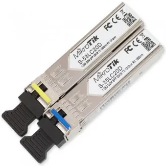 MikroTik Pair of SFP modules S-35LC20D + S-53LC20D