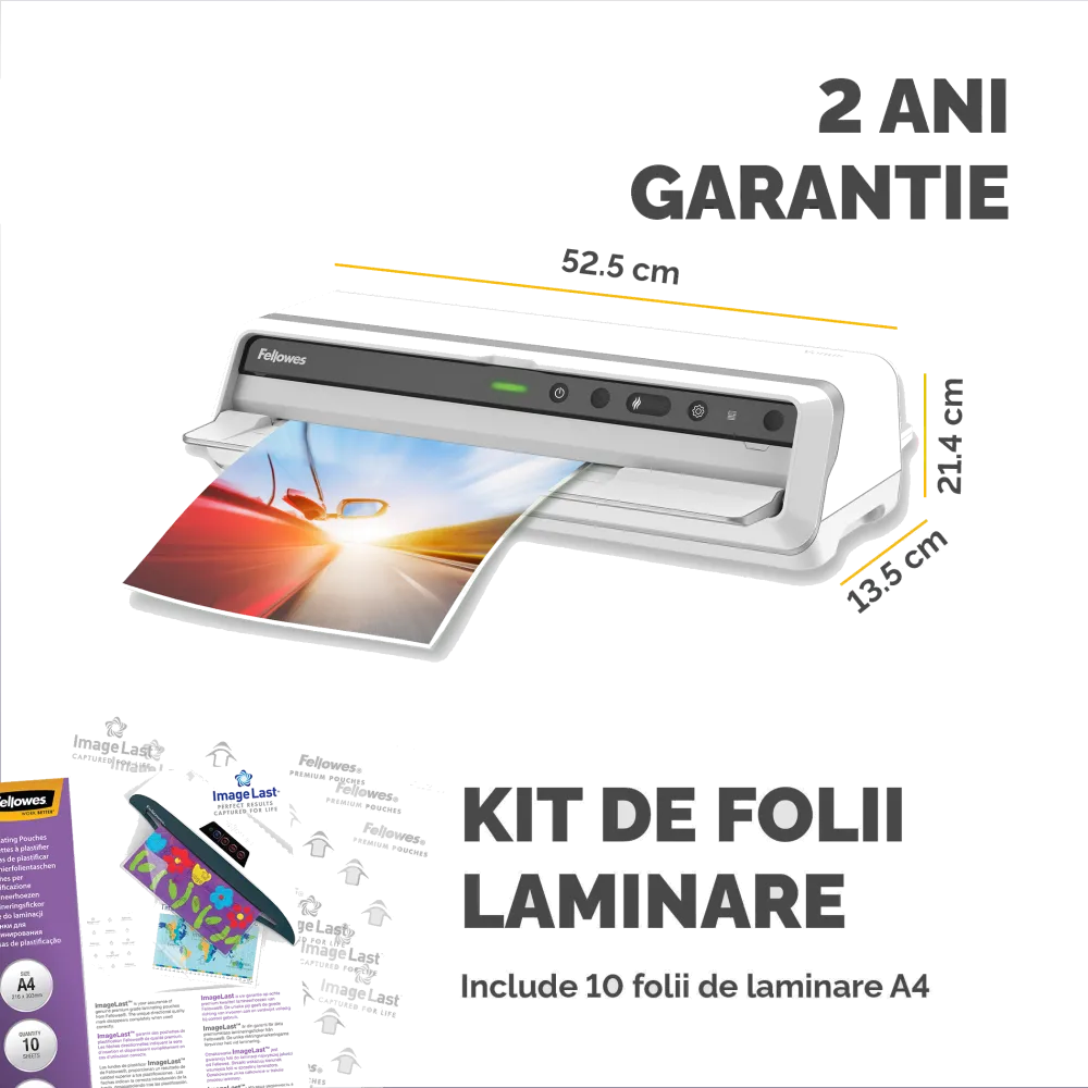 Fellowes Laminator A3 VenusLX 250mic 320mm 2180mm/min 6role 