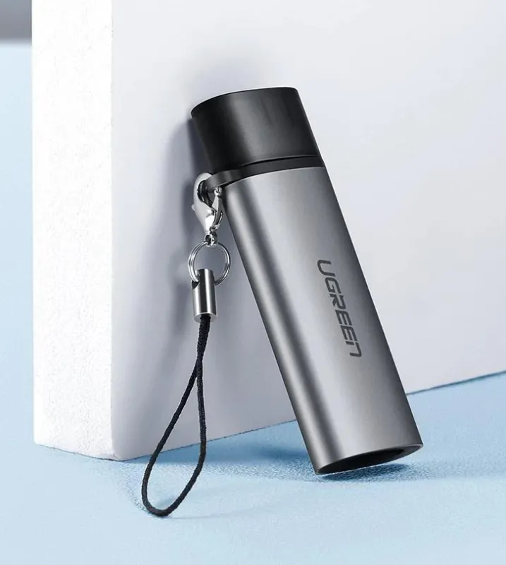 Ugreen CM184 card reader extern interfata USB Type-C citeste/scrie: SD si TF microSD 