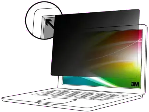 3M Filtru confidentialitate laptop 14 inch 16:10 Bright Screen