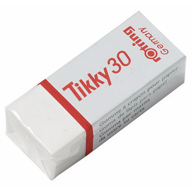 Rotring Radiera TIKKY 30 alba elastica pentru creioane 41x17x17mm