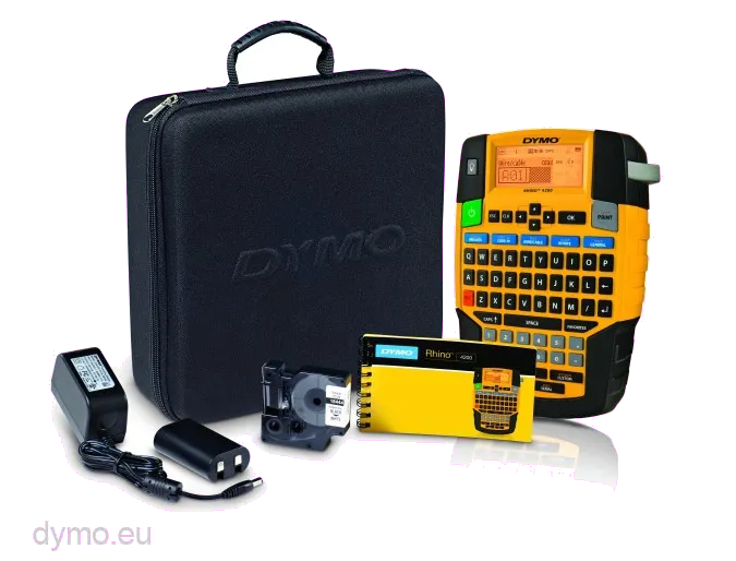 Dymo RHINO 4200 Kit aparat etichetat 19mm 180dpi QWERTY 