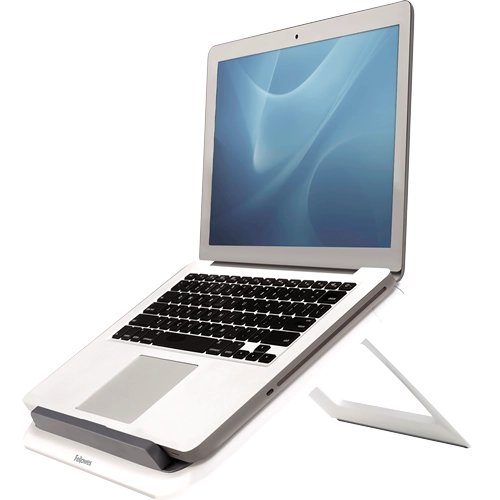 Fellowes I-Spire Series Laptop Quick Lift - pana la 17 inch sau 4.5kg, alb 