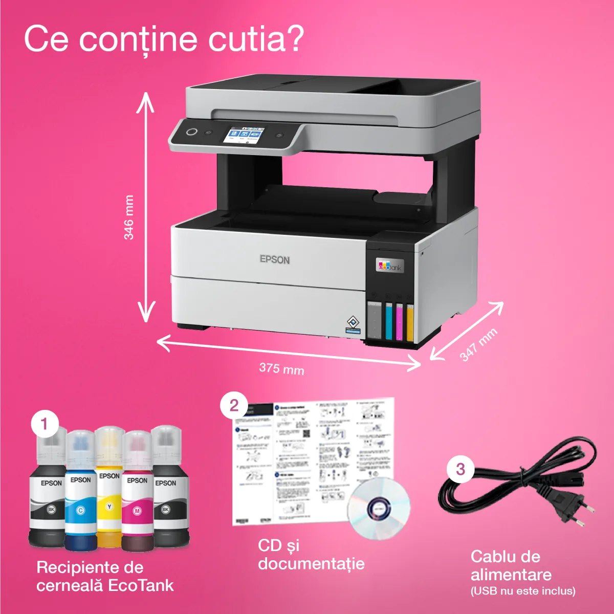 Epson Multifunctional inkjet color EcoTank CISS L6460 3-in-1 A4 ADF duplex auto Wi-FI lifestyle