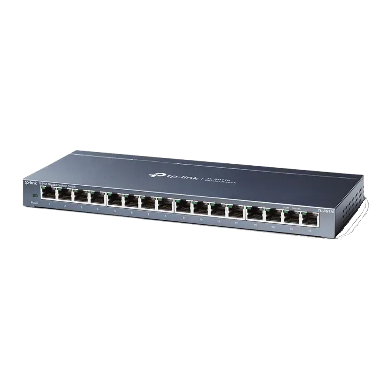 TP-Link Switch 16 porturi Gigabit carcasa metalica 