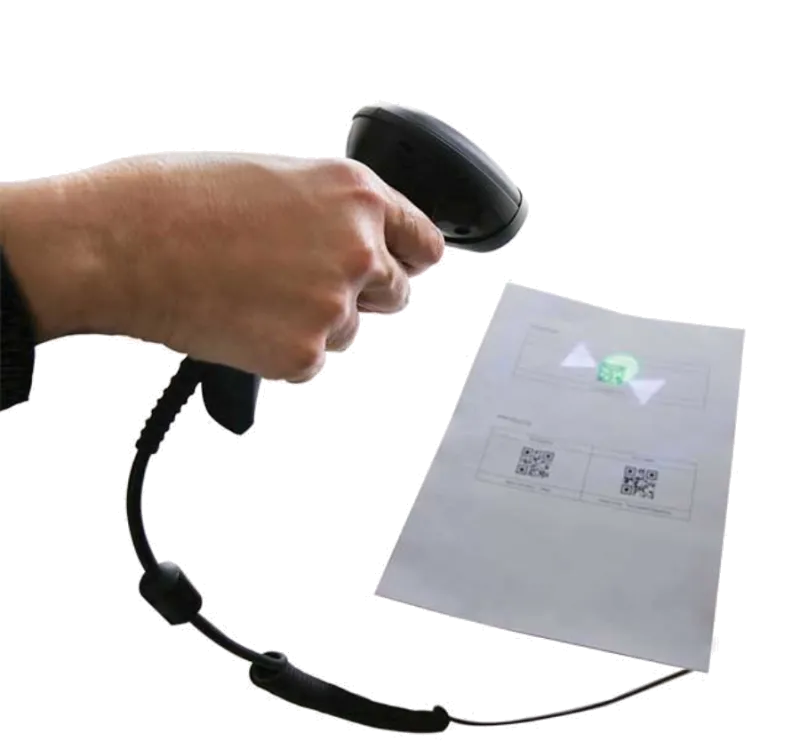 Datalogic Kit scanner 2D QuickScan QD2590 USB/RS-232, negru 