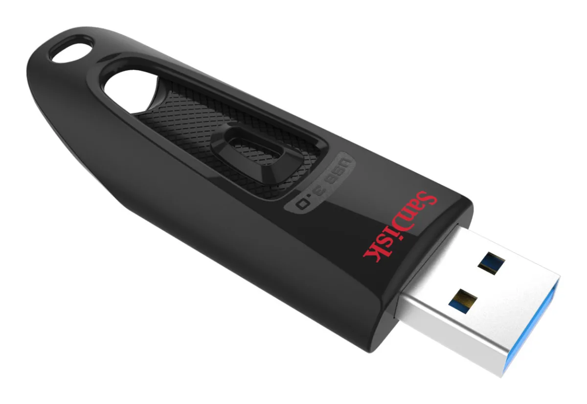 SanDisk Memorie USB 32GB, USB 3.2 Gen 1, 100MB/s, retractabila 