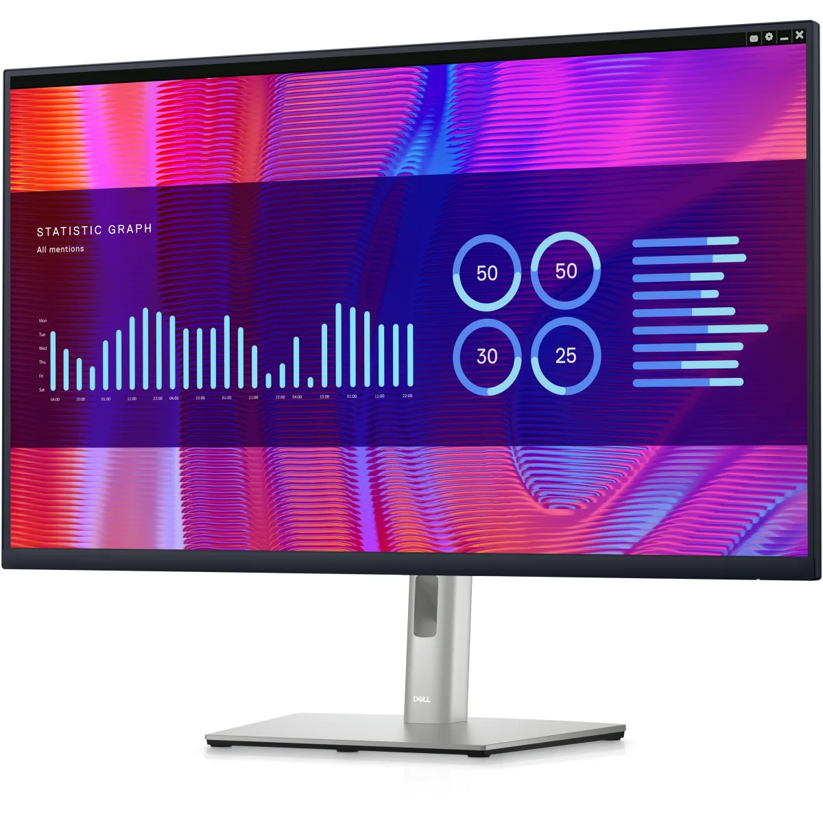 Dell Monitor LED Professional P3223DE, 31.5inch QHD 2560x1440 16:9 60Hz, IPS AG,
