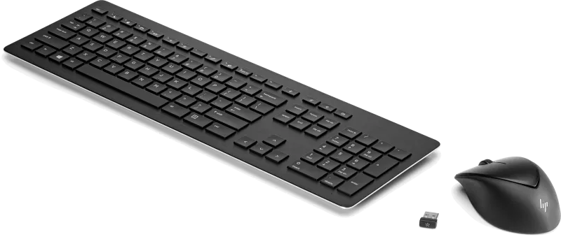 HP Wireless Rechargeable 950MK Mouse and Keyboard, UK Layout 