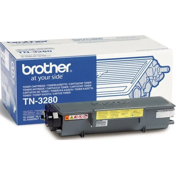 Brother Toner negru TN-3280, 8000 pagini, pentru HL-5340D/HL-5350DN