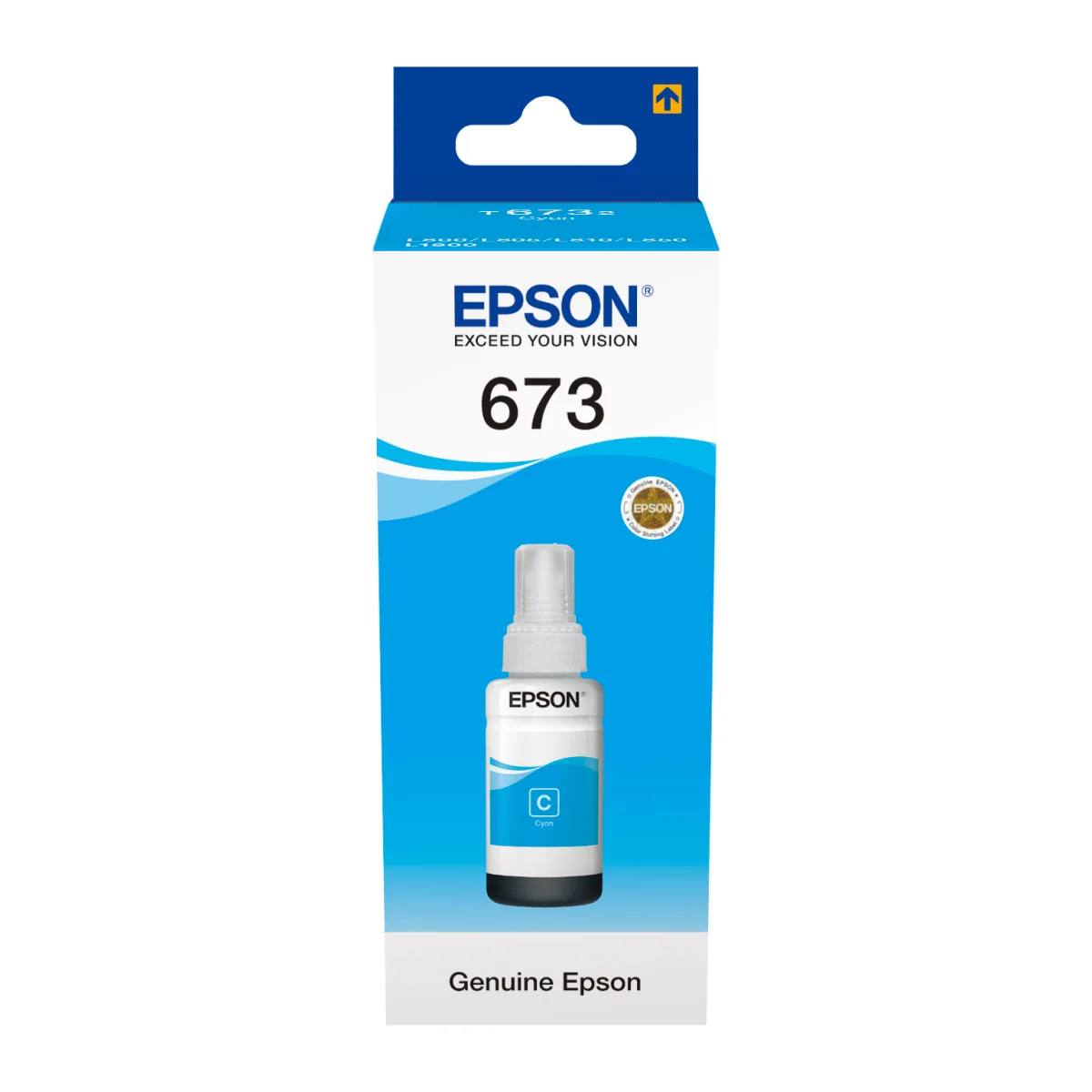 C13T67324A10 Rezerva cerneala cyan original pentru Epson L800/L810/L850/L1800