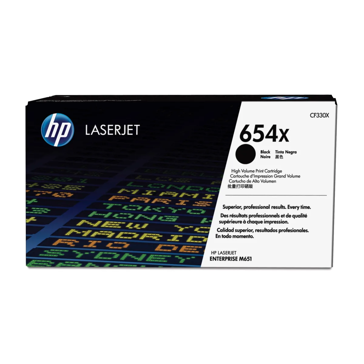 HP Toner original 654X Negru 20500 pag (CF330X)