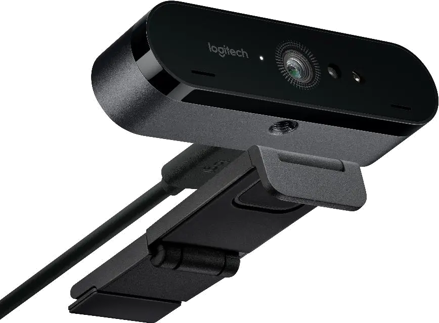 Logitech Brio Webcam 4K Ultra HD 30fps, 5x digital zoom, RightLight 3 HDR 