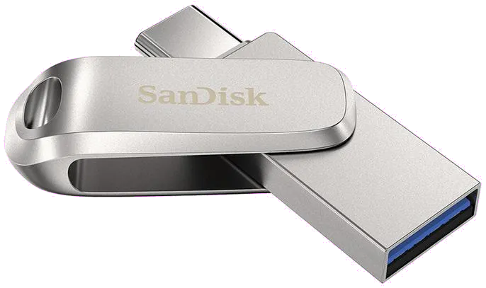 SanDisk Memorie externa Ultra Dual Drive Luxe 128GB USB 3.2 Gen 1