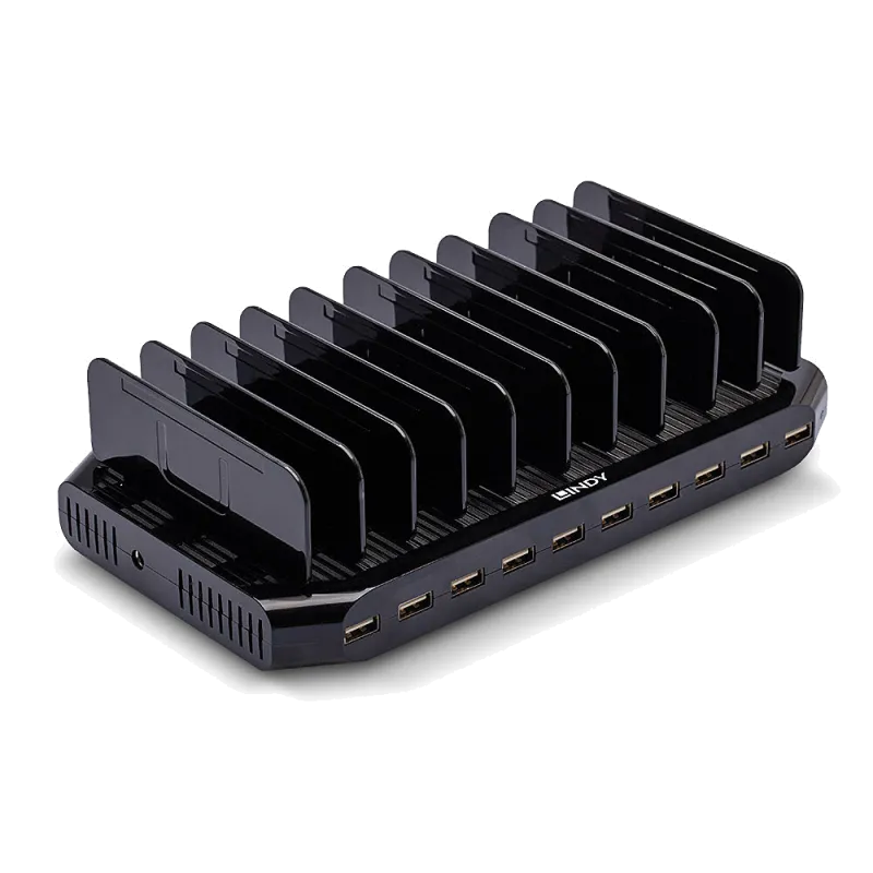 Lindy Statie incarcare 10 porturi USB-A 5V 2.4A (1.8A full) 