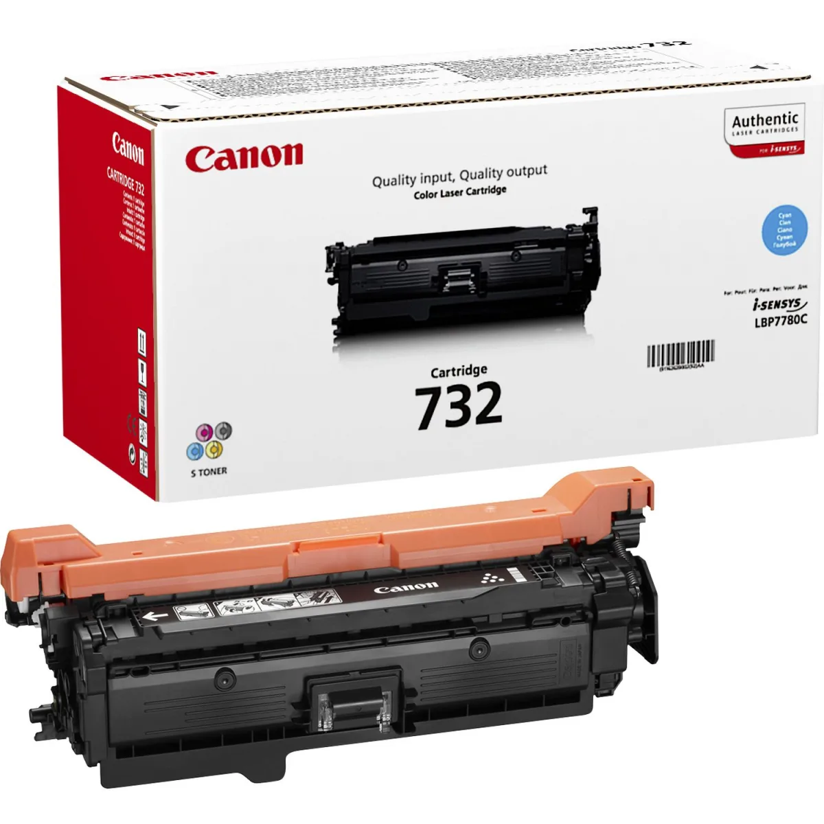 Canon CRG-732C Cartus toner original Cyan pentru LBP7780C, 6400 pag.