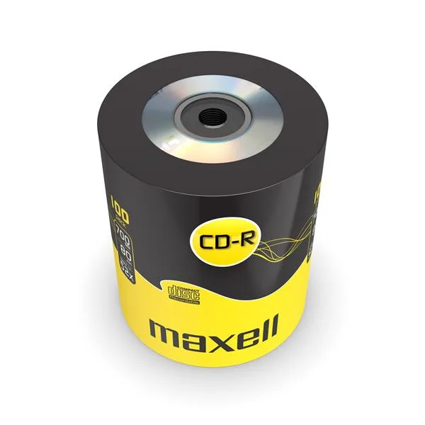 Maxell Set 100 CD-R 700MB, 52x, Shrink Pack