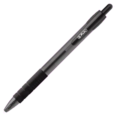 Herlitz Smoothy pix cu gel 0.7mm negru cu mecanism grip