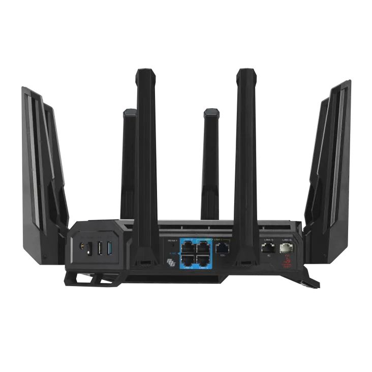 Asus ROG Rapture GT-BE98 Quad-band WiFi 7 802.11be Gaming Router support new 320MHz 