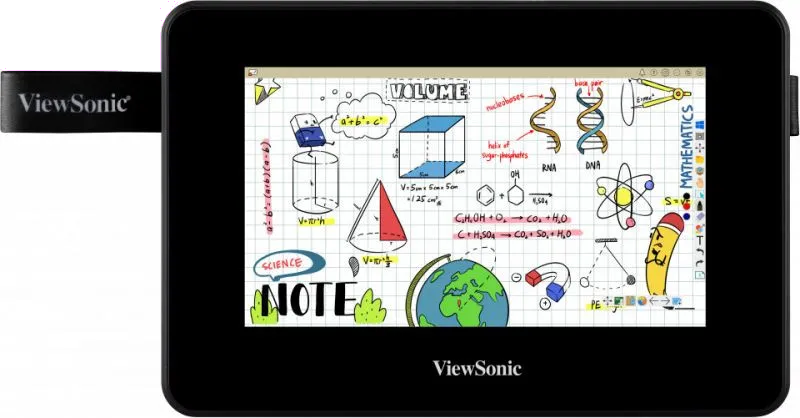ViewSonic ID710-BWW tableta grafica LCD 7inch 17.8 cm Black