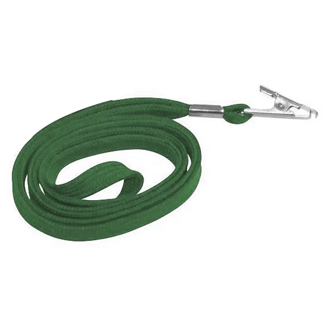 Office Snur ecuson textil verde cu clips