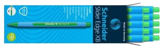 Schneider Pix Slider Edge XB 0.6mm verde mina Viscoglide ergonomic