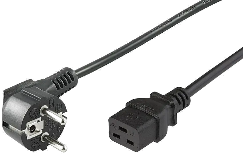 MicroConnect Cablu alimentare UPS 0.5m Schuko la IEC C19 16A