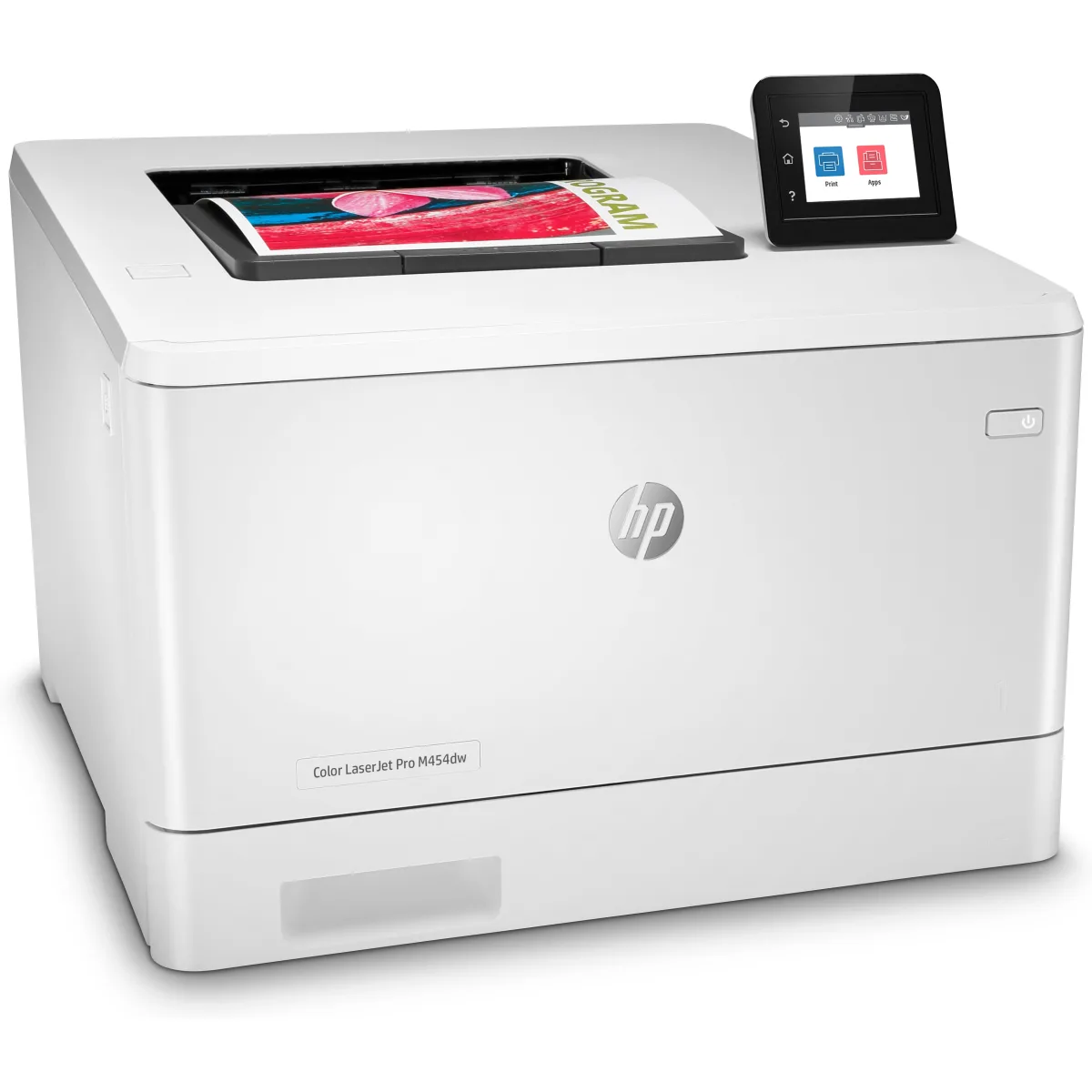 HP LaserJet Pro M454dw imprimanta laser color A4 Wi-Fi (W1Y45A) angle