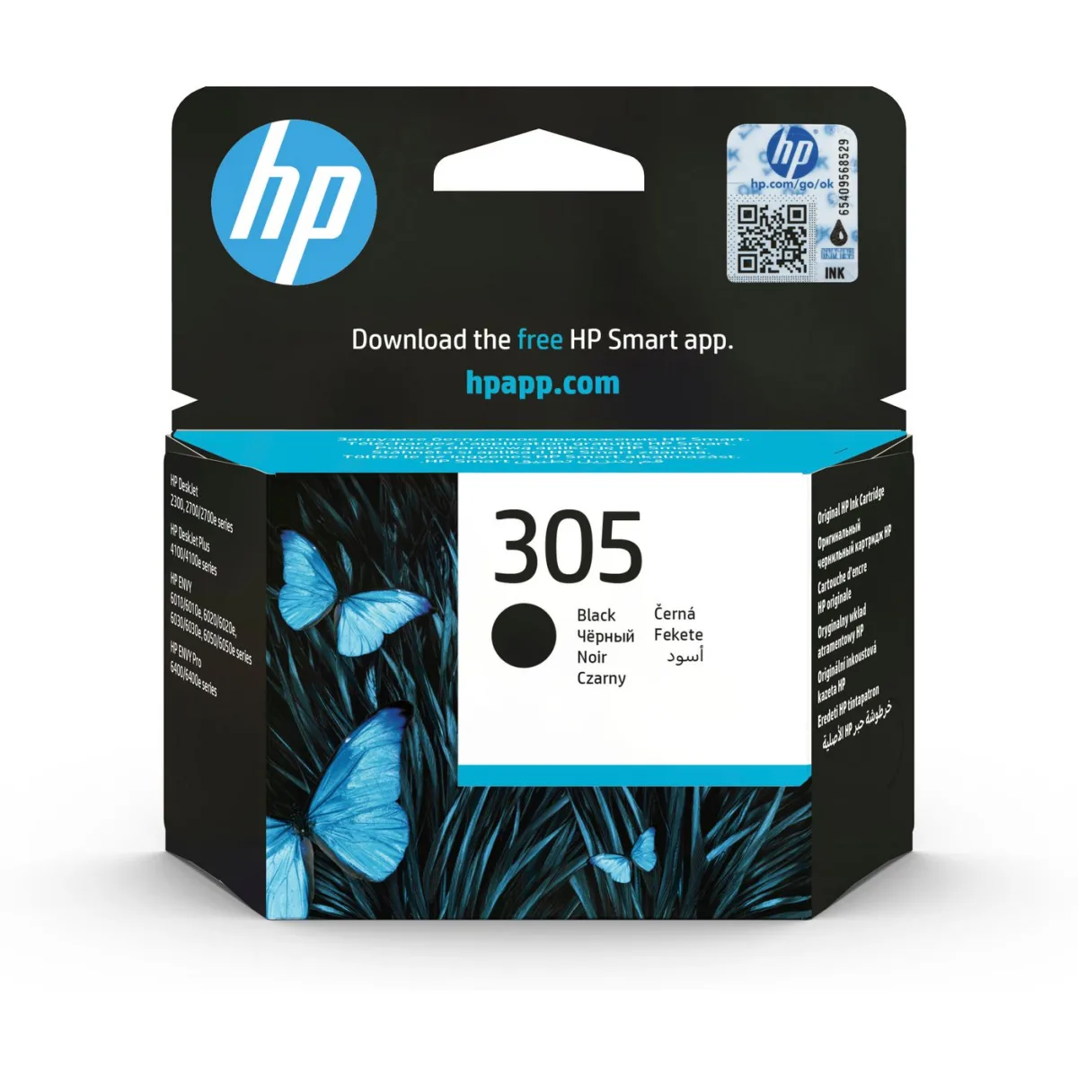 HP 3YM61AE Cartus cerneala No.305 negru standard, ORIGINAL, 120 pag.