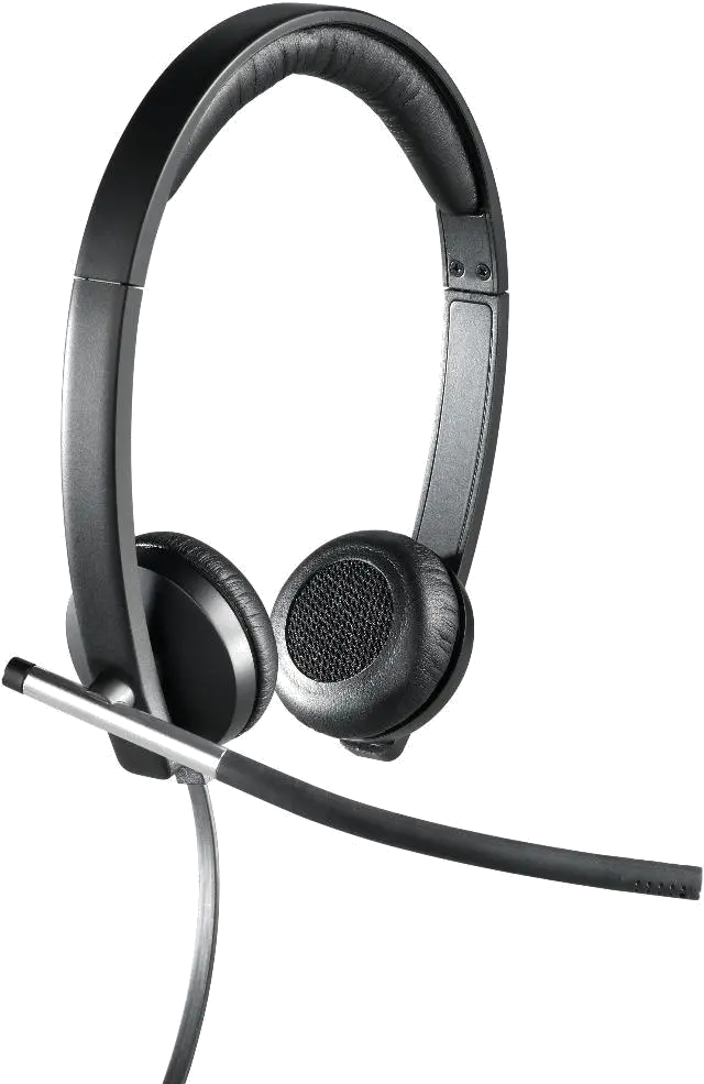 Logitech H650e Stereo Headset USB-A, noise-cancelling 