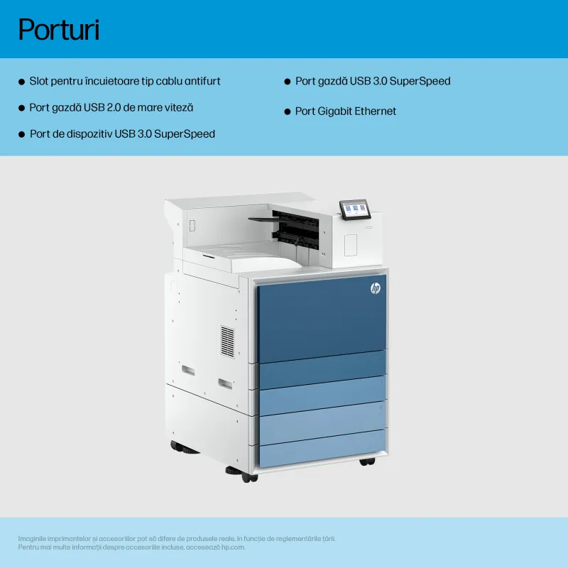 HP Imprimanta A3 monocrom LaserJet Enterprise 8501x 