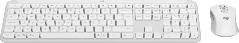 Logitech MK950 Signature Slim W kit mouse si tastatura wireless si Bluetooth multidevice 