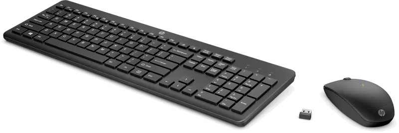 HP Combo tastatura si mouse 235 wireless, 12 taste functii si 1600dpi mouse 