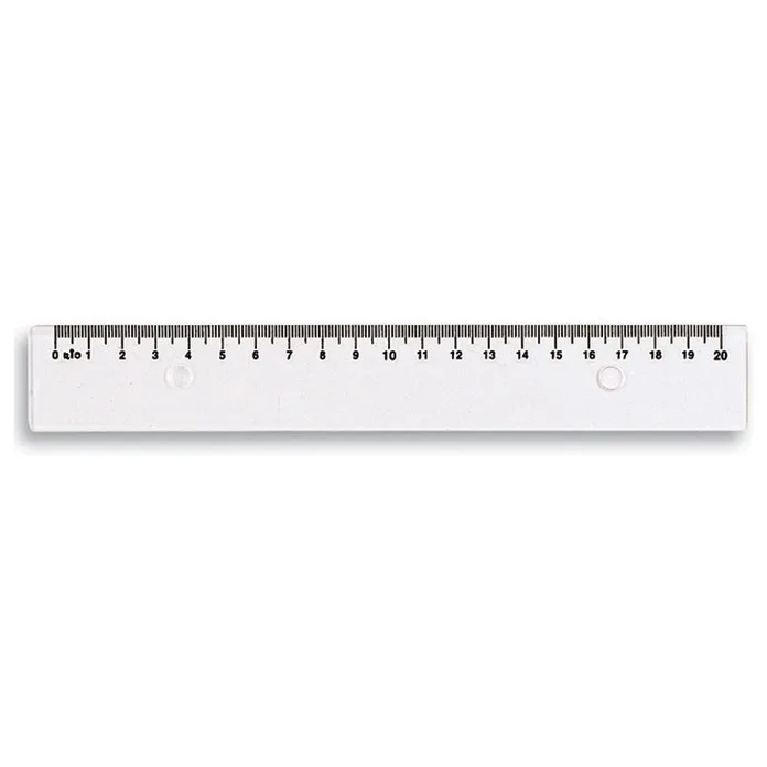Koh-I-Noor Rigla plastic 20cm gradatii metrice precise