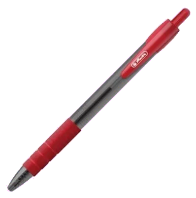 Herlitz Smoothy pix cu gel 0.7mm rosu cu mecanism grip