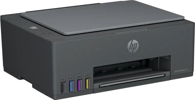 HP Multifunctional A4 color Smart Tank 581 All-in-One Printer, Inkjet termală 