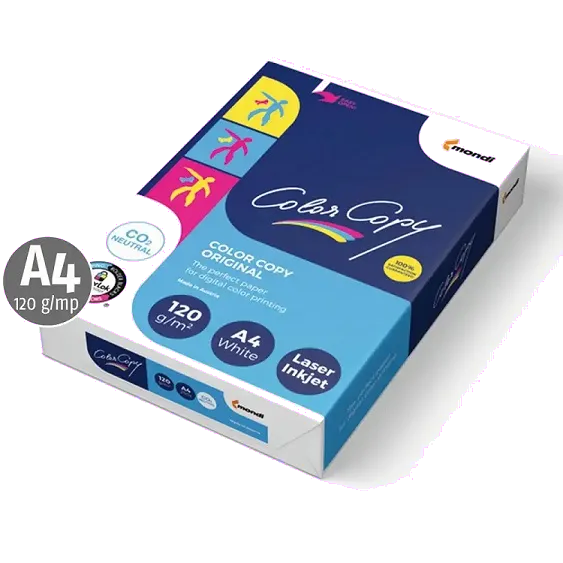 Mondi Hartie A4 120g/mp Color Copy, top 250 coli
