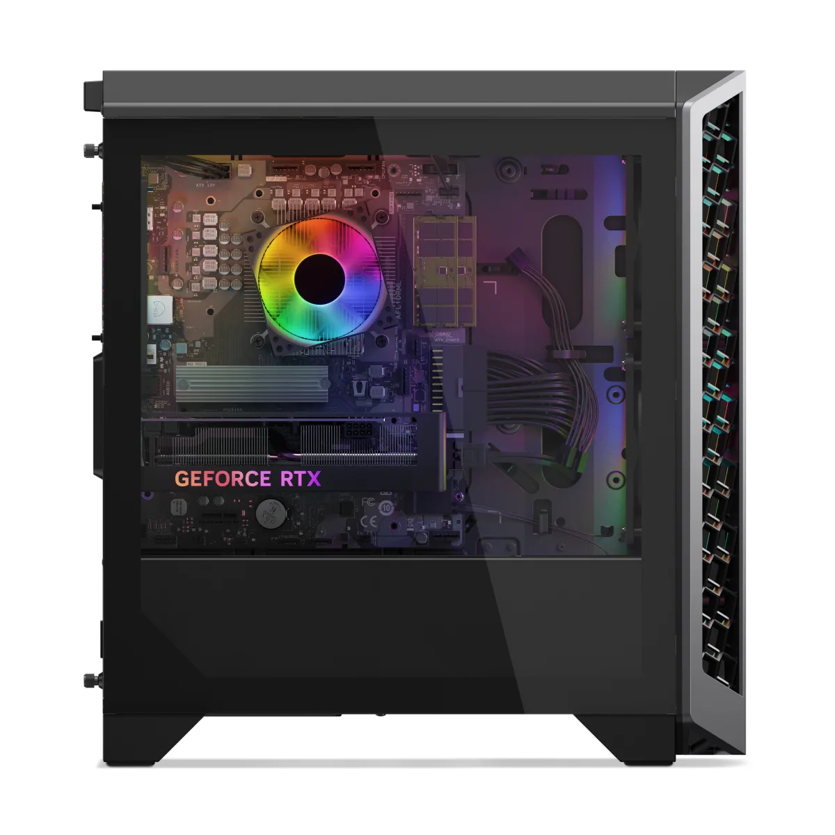 Lenovo Sistem desktop gaming Ryzen 7 8745HX, 16GB, SSD 512GB, RTX 5060 