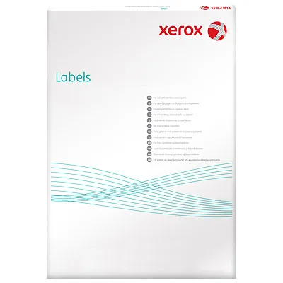 Xerox Etichete autoadezive A4 18 etichete 63.5x46.6mm 100 coli