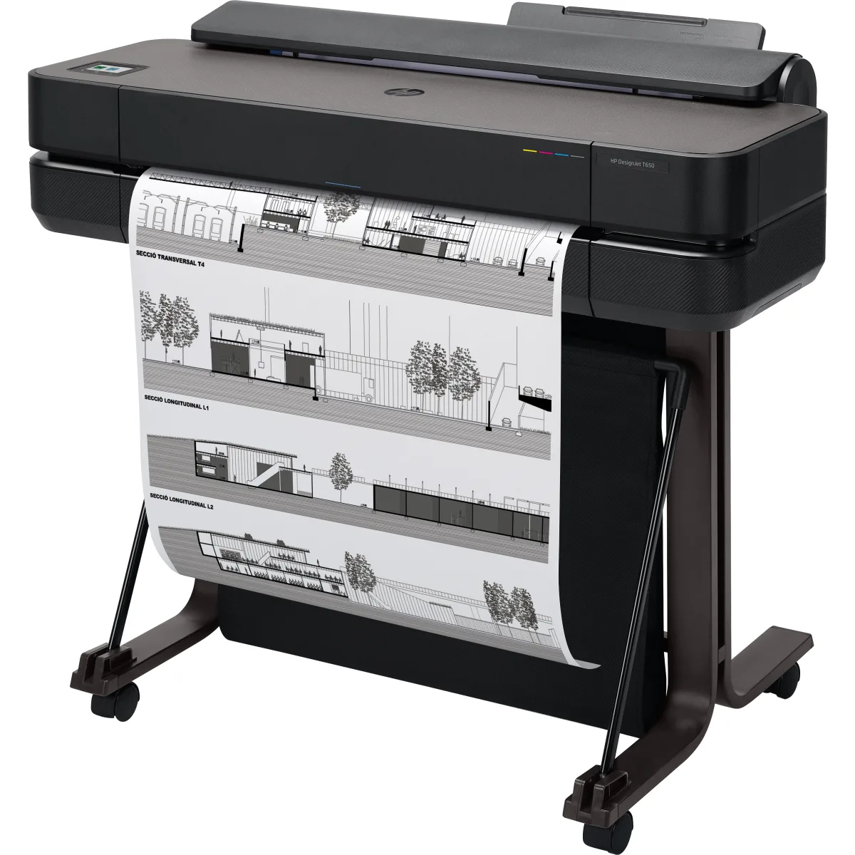 HP DesignJet T650 plotter A1 24 inch cu stand (5HB08A)